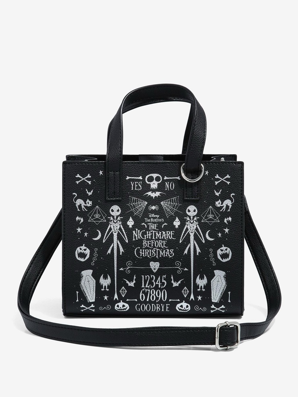 Disney Bioworld Nightmare Before Christmas Spirit Board Satchel Bag
